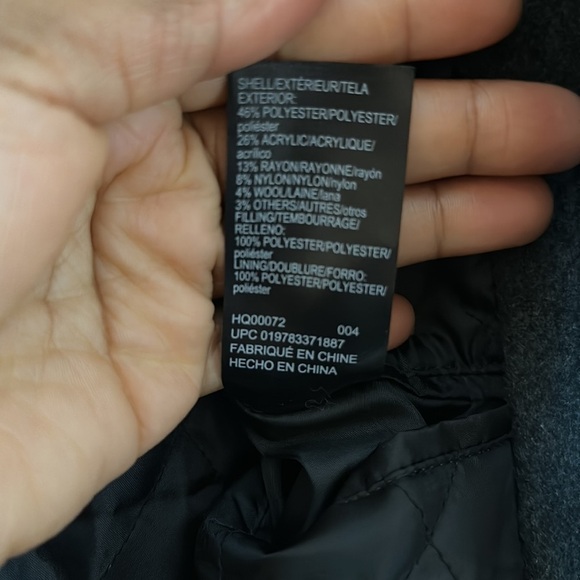 J.M Haggar Charcoal Men’s Coat With Thermal Lining Size M - Picture 11 of 11